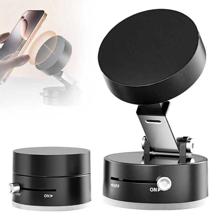 Vacuum Magnetic Phone Holder – Secure, Sleek & Smart