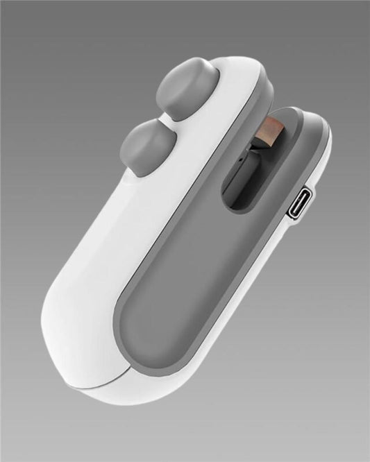 Portable Mini Sealing Machine 2-in-1 – USB Rechargeable