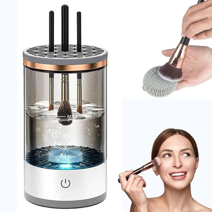 💄 Electric Makeup Brush Cleaner – USB Rechargeable | Deep Clean in Seconds