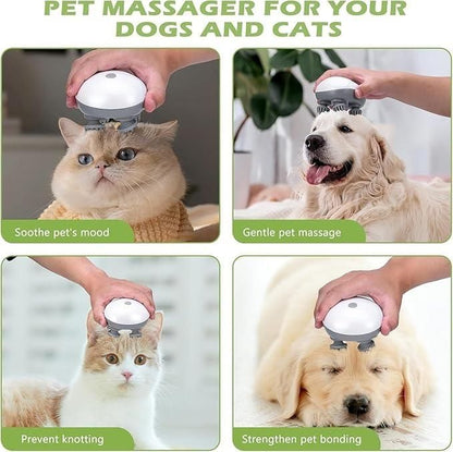 🧠 Electric Head Scalp Massager – Rechargeable & Waterproof